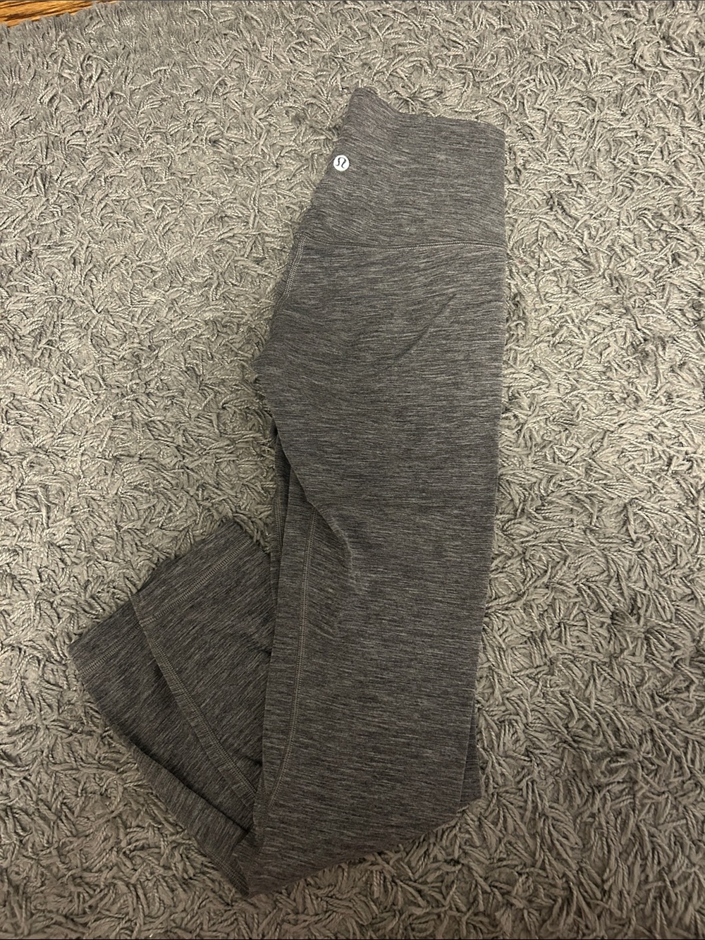 lululemon Gray leggings perfect condition (size 4)